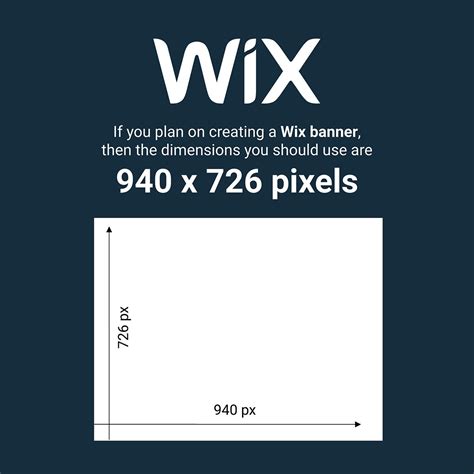 wix website dimensions